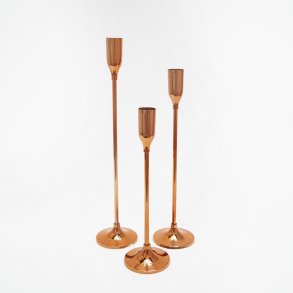 LYSESTAGER, S�T MED 3 STK. 25/29/35 CM FORKOBBERET