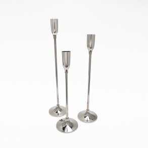 LYSESTAG S�T MED 3 STK. 25/29/35 CM BLANKFORNIKLET